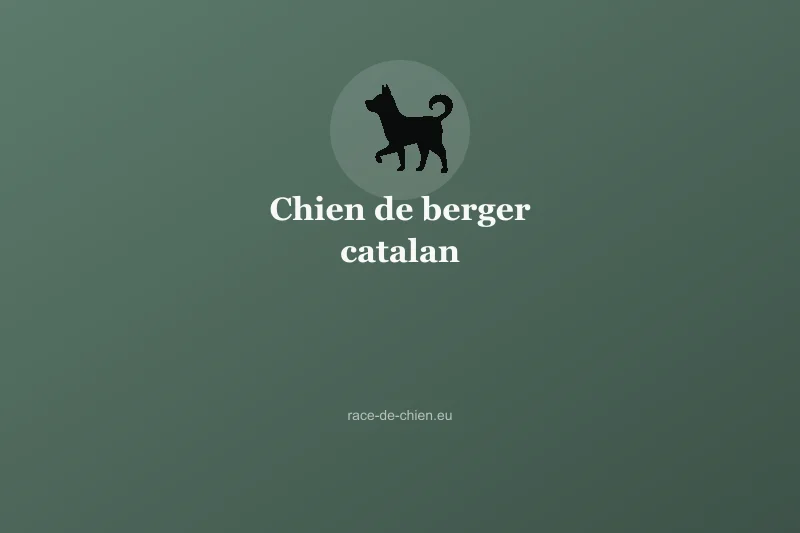 Chien de berger catalan — illustration
