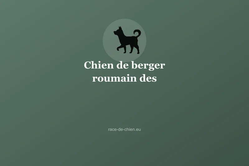 Chien de berger roumain des Carpates — illustration