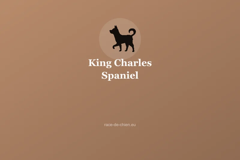 King Charles Spaniel — illustration