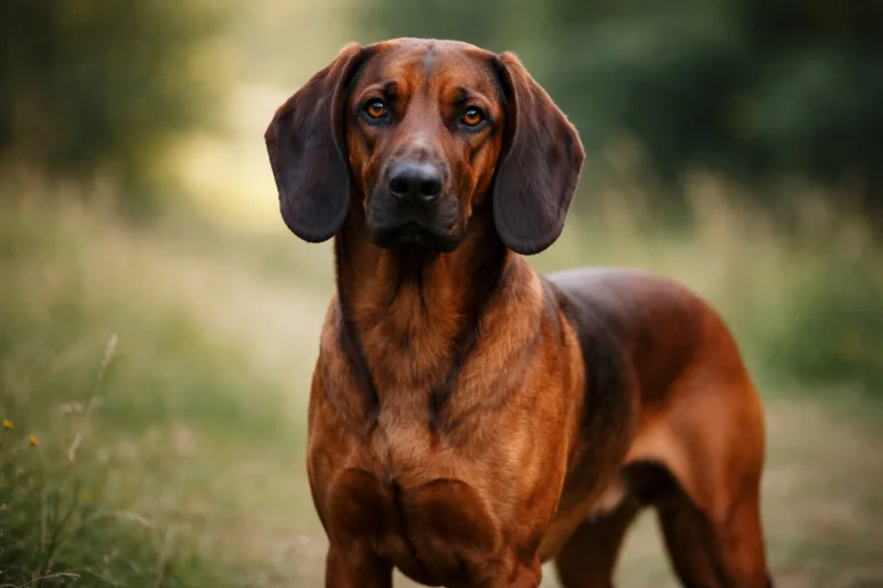Chien de rouge de Bavière — photo de la race