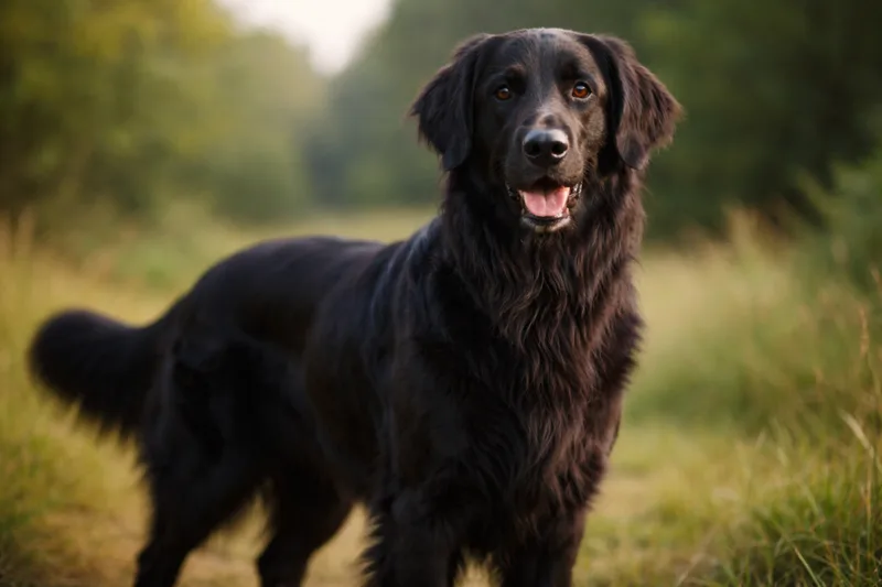 Retriever à poil plat — photo de la race