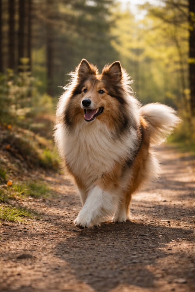 Colley à poil long