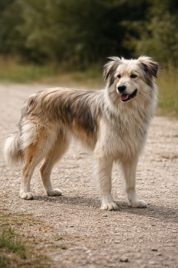 berger des pyrénées à face rase