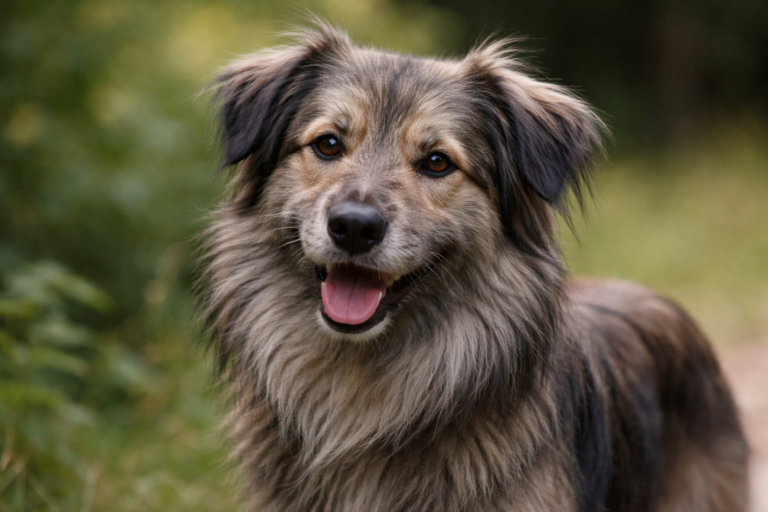 Berger des Pyrénées à face rase