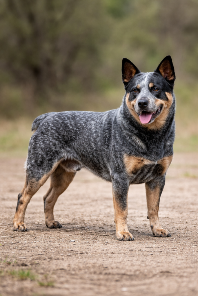 Beau Bouvier australien à queue courte