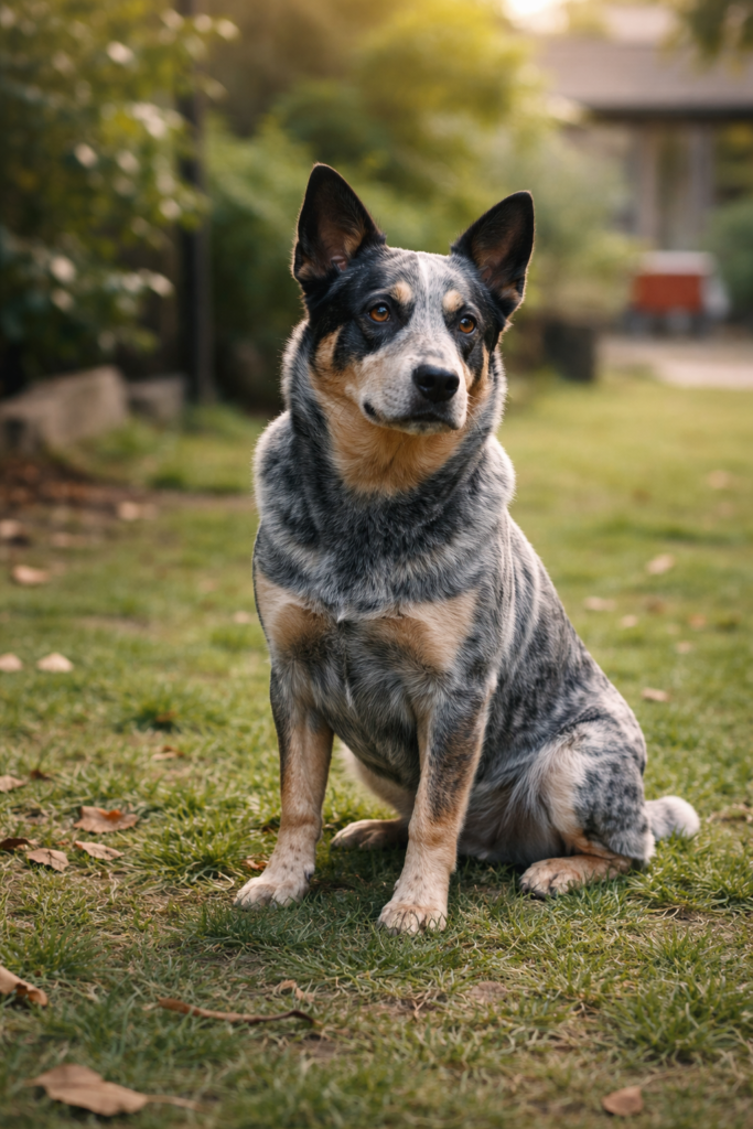 Bouvier australien à queue courte chien