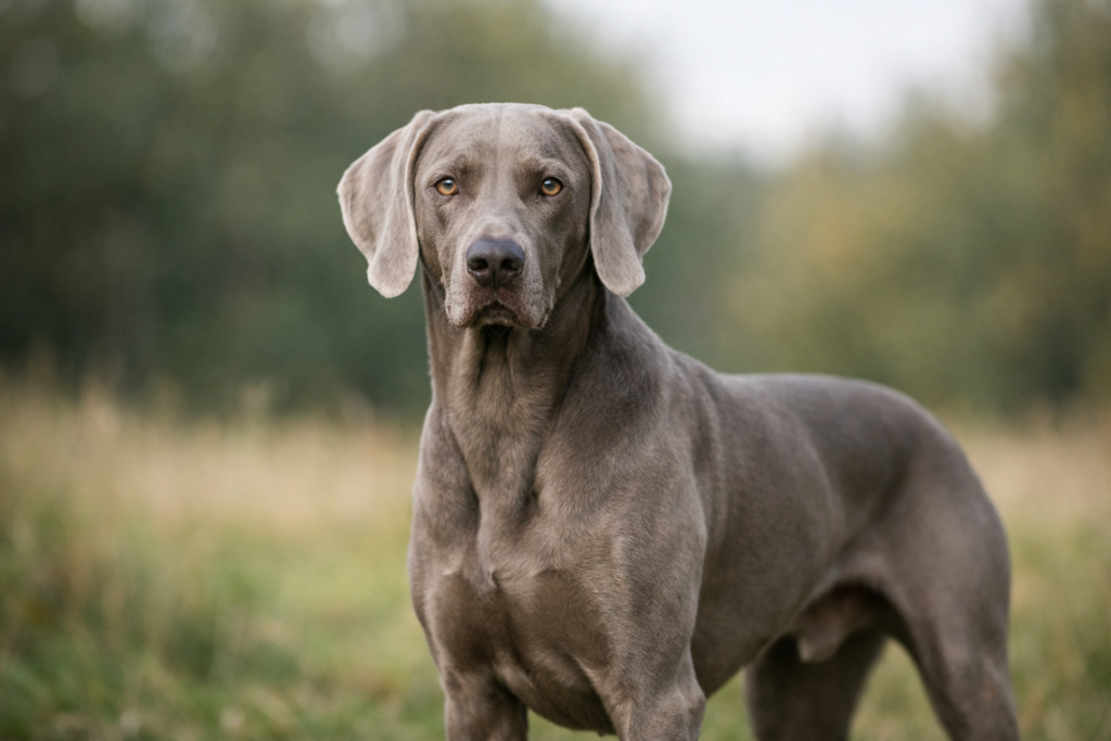 Braque de Weimar race de chien
