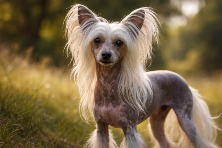 Chien chinois à crête