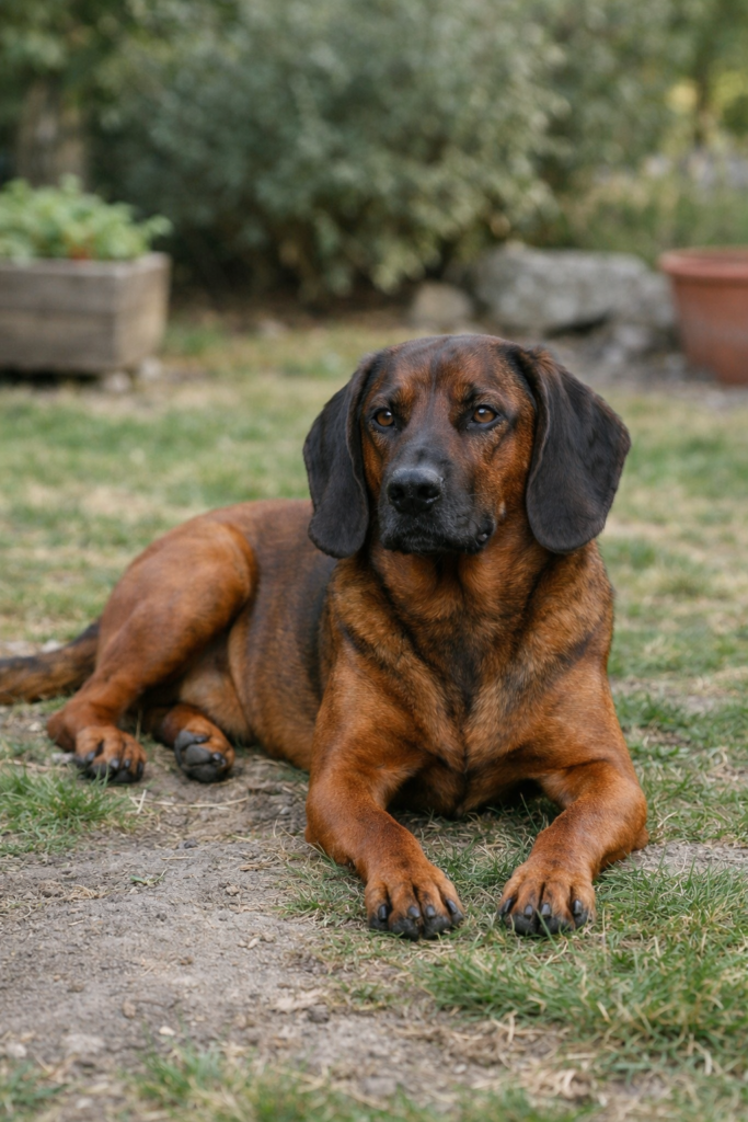 Chien de rouge de Hanovre Chien de rouge de Hanovre