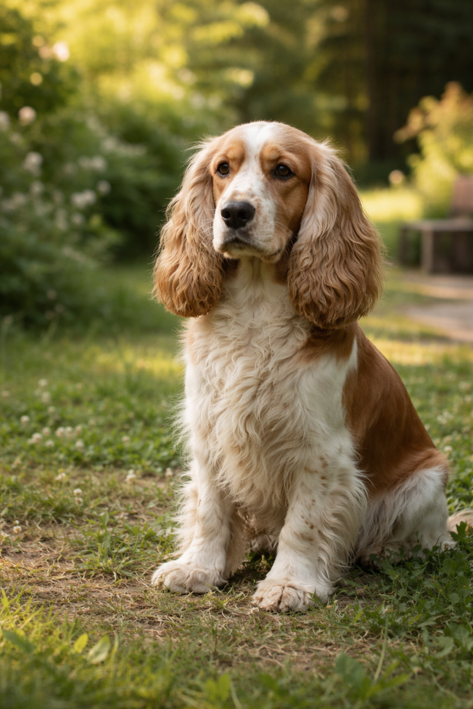 Cocker anglais chien