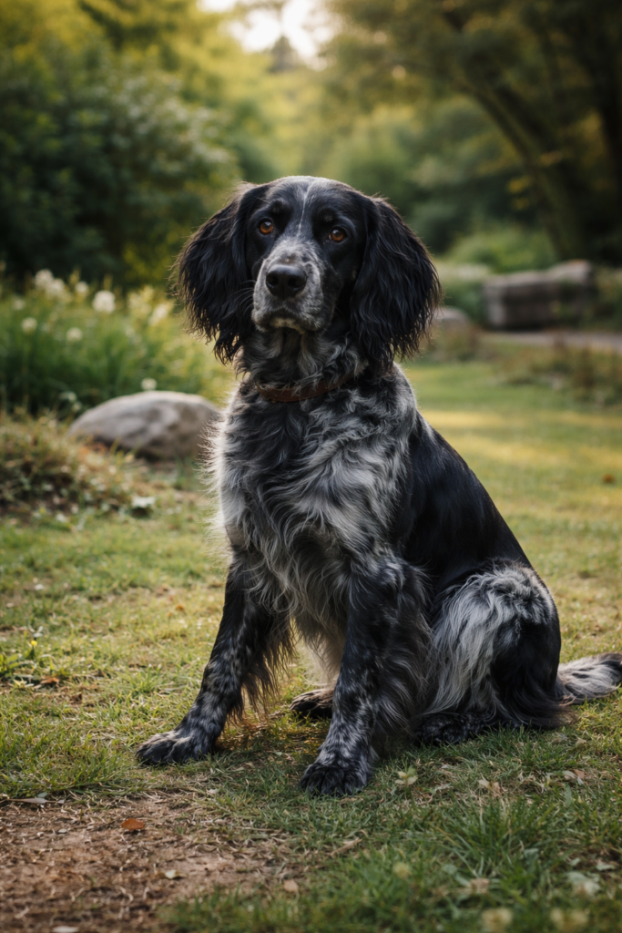 Épagneul bleu de Picardie chien