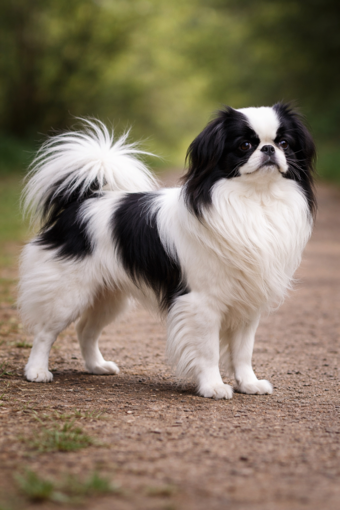 Épagneul japonais chien