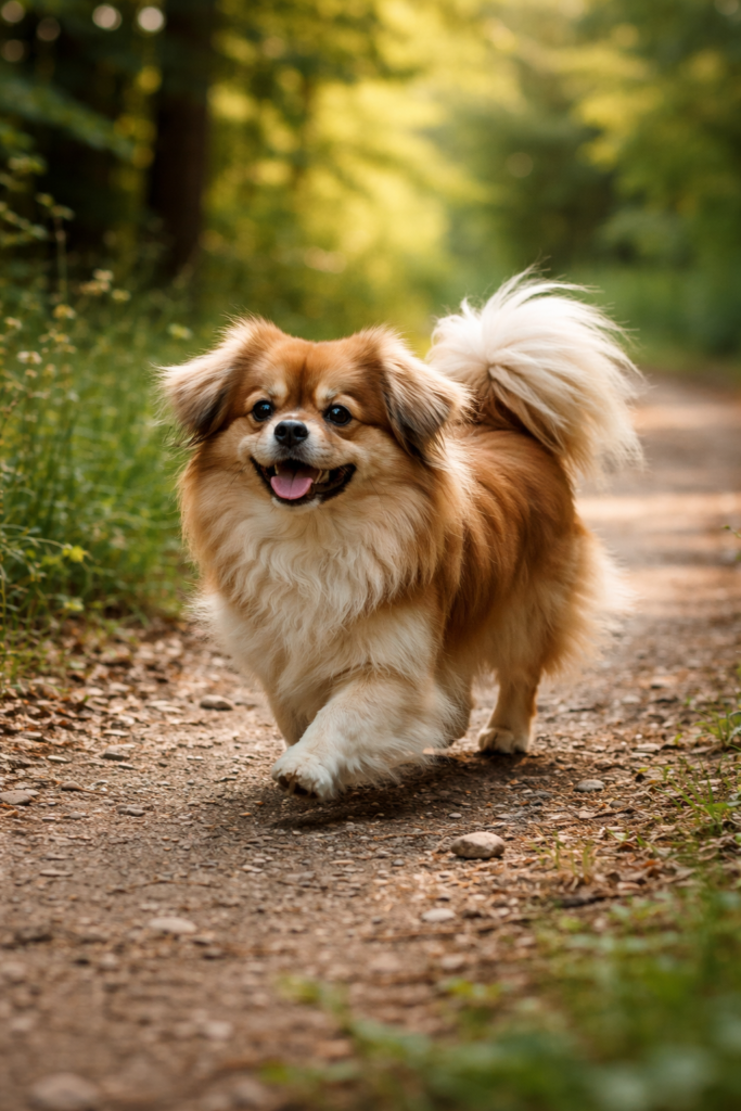 Épagneul tibétain chien