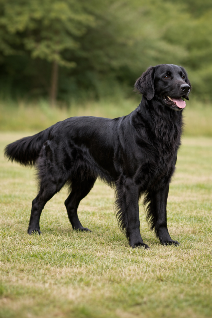 Retriever à poil plat
