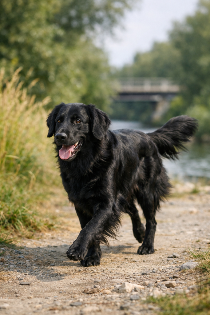 Retriever à poil plat photo