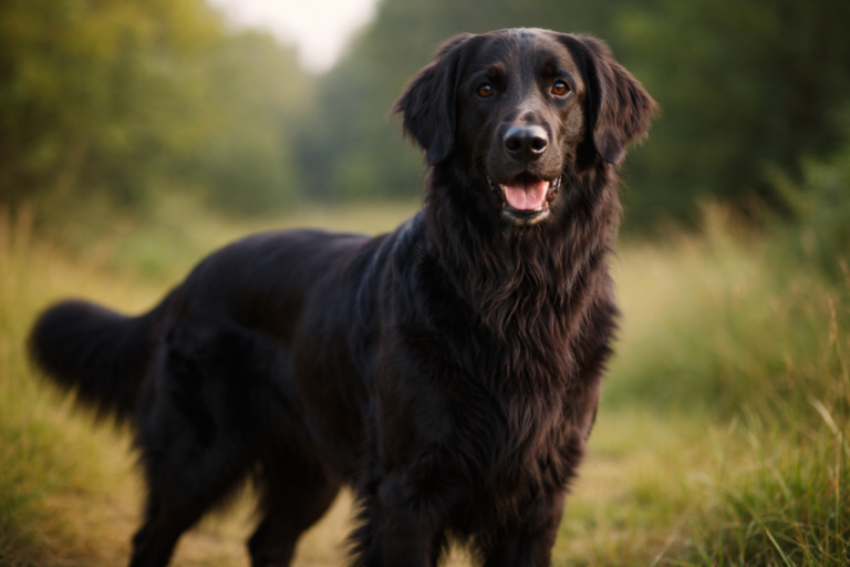 Retriever à poil plat