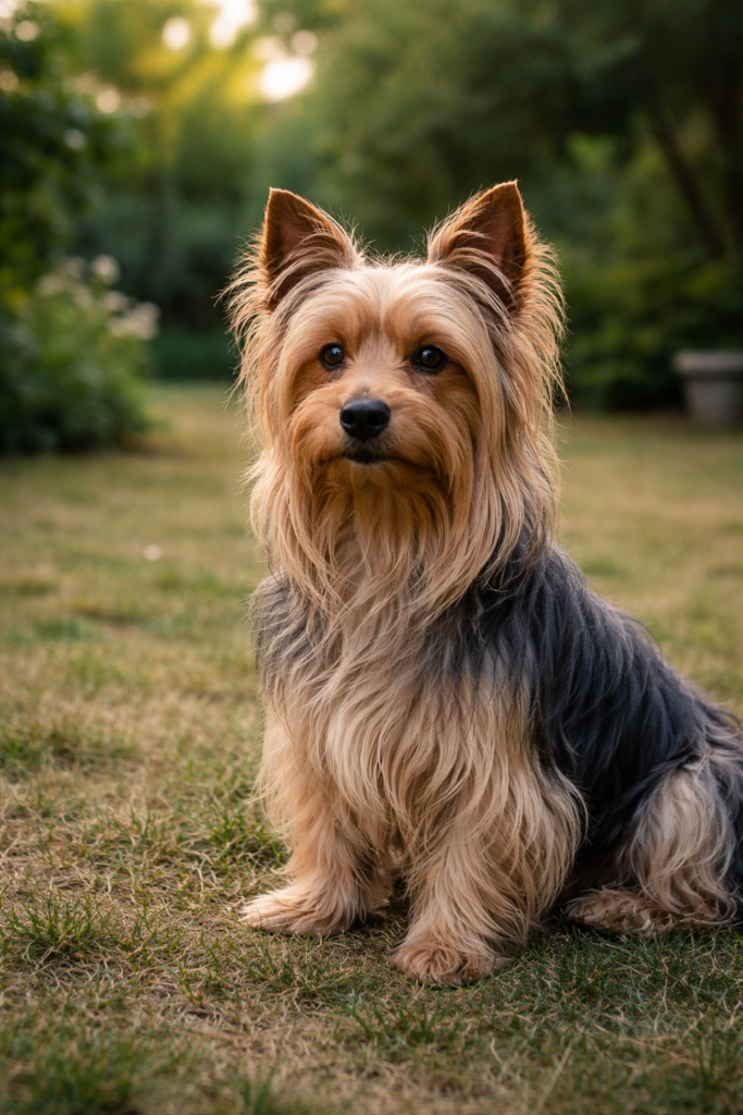 Terrier australien à soie chien