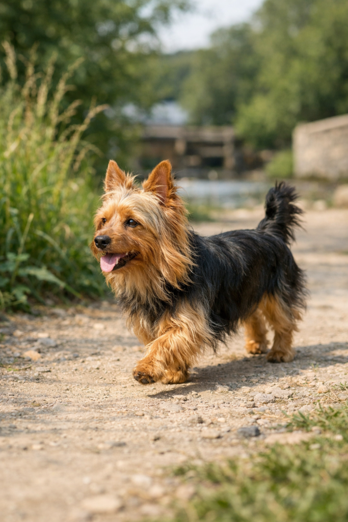 Terrier australien à soie photo