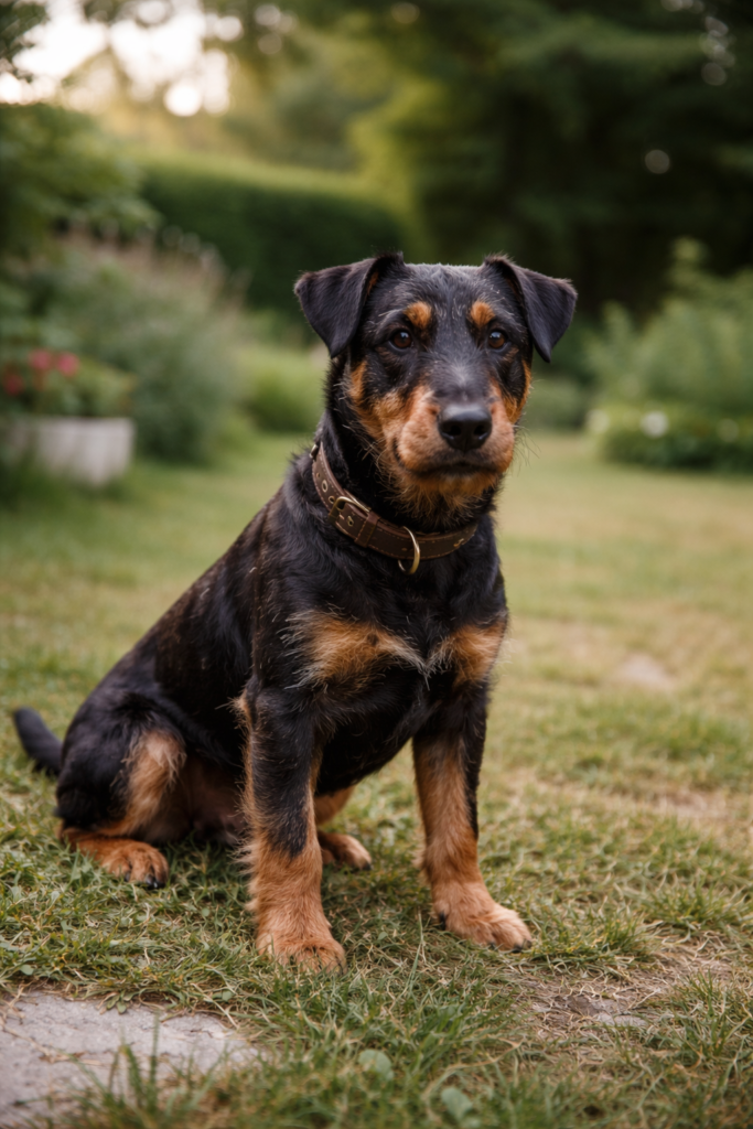 Terrier de chasse allemand chien Terrier de chasse allemand chien
