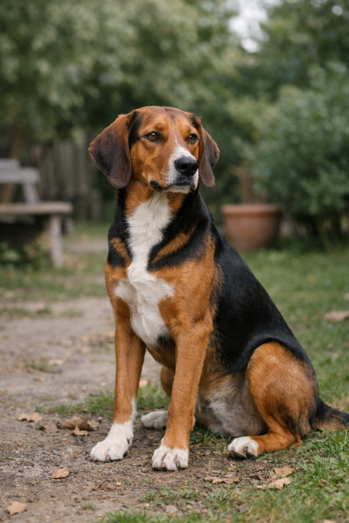 beau Chien courant de Schiller